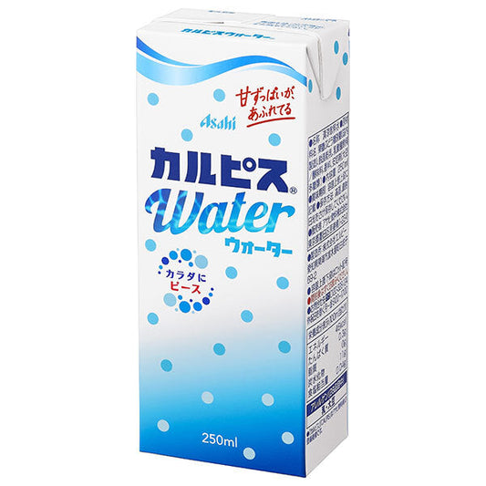 Asahi Calpis Water 250ml Paper Carton x 24 Bottles [Ships from Japan] 