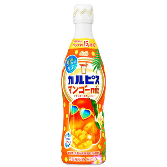 アサヒ飲料 カルピス(CALPIS) 真夏の果実マンゴーmix 470mlプラスチックボトル×12本入【日本出荷】