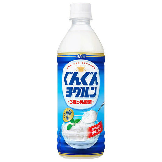Asahi Beverage Gungun Yogurun 500ml plastic bottle x 24 bottles [shipped in Japan]