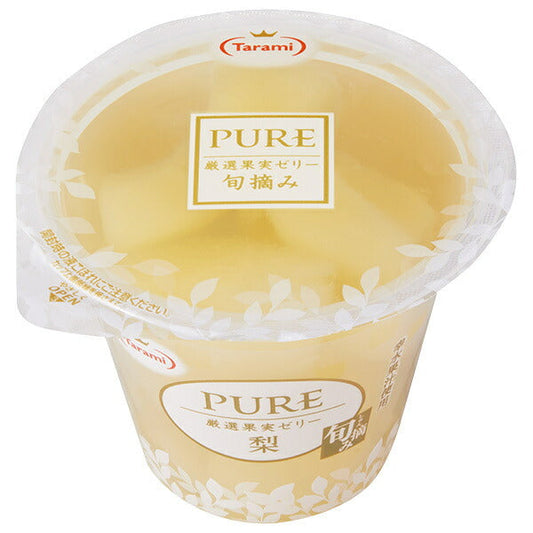 たらみ PURE 梨ゼリー 270g×18(6×3)個入【日本出荷】