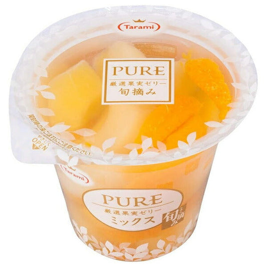 たらみ PURE ミックスゼリー 270g×18(6×3)個入【日本出荷】