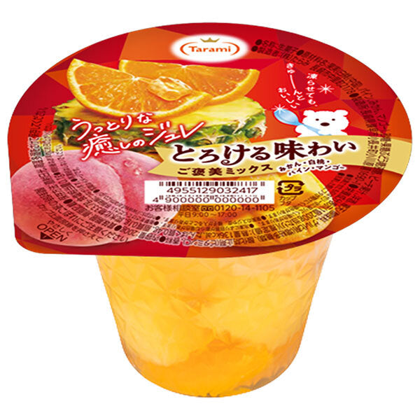 たらみ とろける味わい ご褒美ミックス 200g×24(6×4)個入【日本出荷】