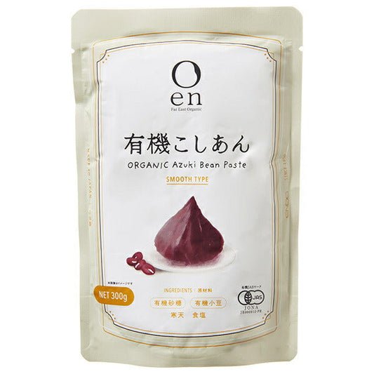 Endo Seian Organic Strained Bean Paste, 300g x 20 (5 x 4) bags [Ships from Japan] 