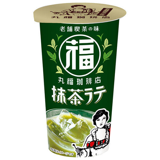 Melodian Marufuku Coffee Shop Matcha Latte 200g x 24 bottles [Ships from Japan] 