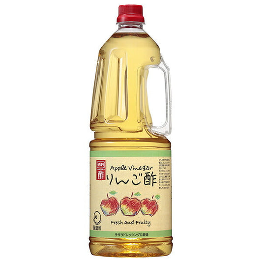 Uchibori Brewery Apple Cider Vinegar, 1800ml PET Bottle x 6 Bottles [Ships from Japan] 