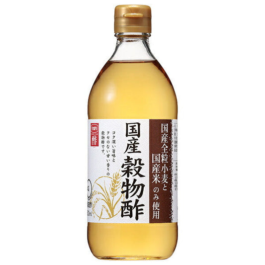 Uchibori Brewery Domestic Grain Vinegar, 500ml Bottle x 20 Bottles [Ships from Japan] 