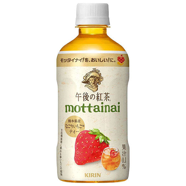 Kirin Afternoon Tea Mottainai Nagori Strawberry Tea 400ml plastic bottle x 24 bottles [shipped in Japan]