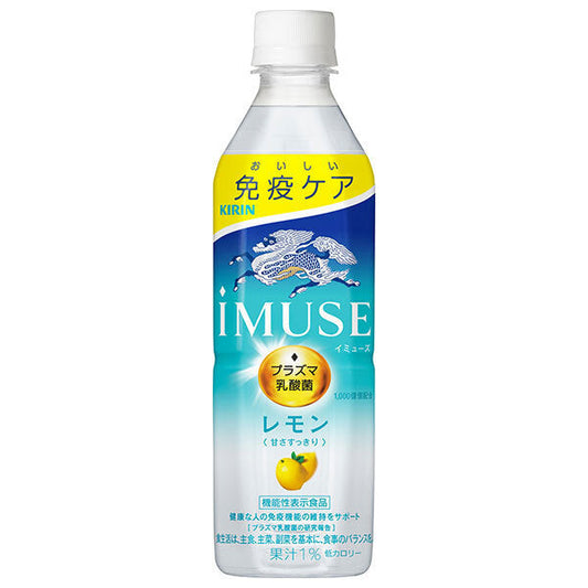 Kirin iMUSE Lemon 500ml PET x 24 pieces [shipped in Japan]