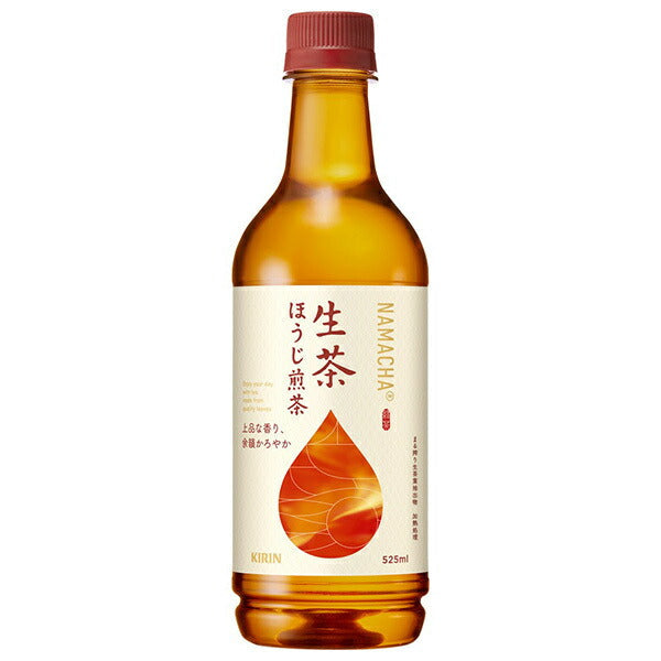 Kirin Namacha Roasted Sencha, 525ml PET Bottle x 24 Bottles [Ships from Japan] 