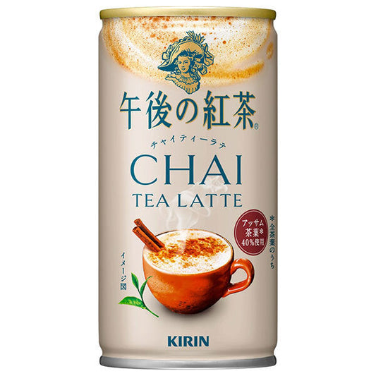 Kirin Afternoon Tea Chai Tea Latte, 185g can x 30 cans [Ships from Japan] 