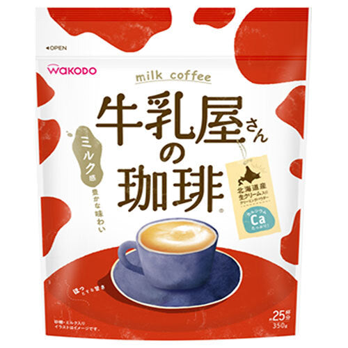 和光堂 牛乳屋さんの珈琲 350g袋×12袋入【日本出荷】