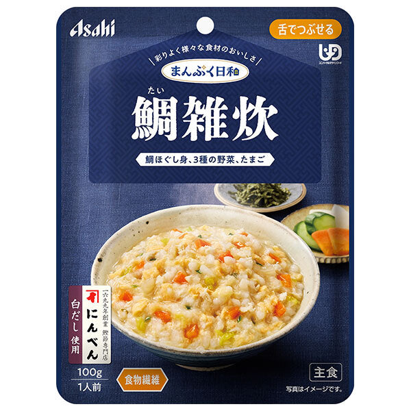 Asahi Group Foods Manpuku Weather Tai Zosui 100g x 24 bags [Shipped in Japan]