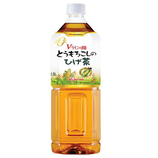 Iris Ohyama Corn Silk Tea, 1500ml PET Bottle x 12 Bottles [Ships from Japan] 