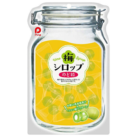 パイン 梅シロップ のど飴 80g×6袋入【日本出荷】