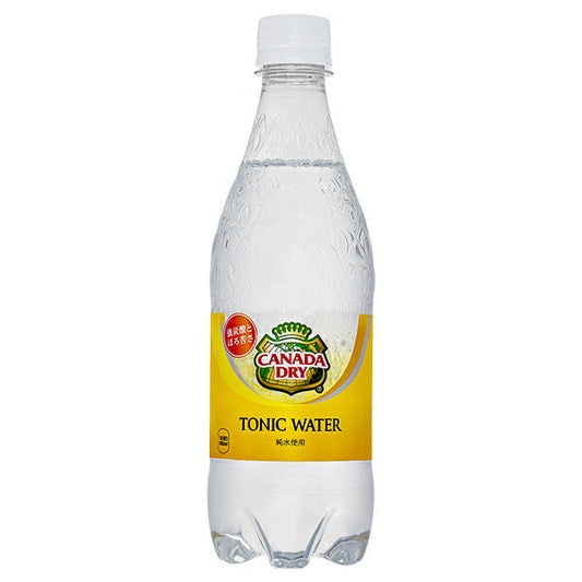 Coca-Cola Canada Dry Tonic Water 500ml plastic bottle x 24 bottles [Shipped in Japan]