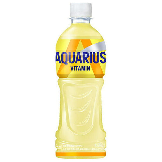 Coca-Cola Aquarius Vitamin 500ml plastic bottle x 24 pieces [shipped in Japan]