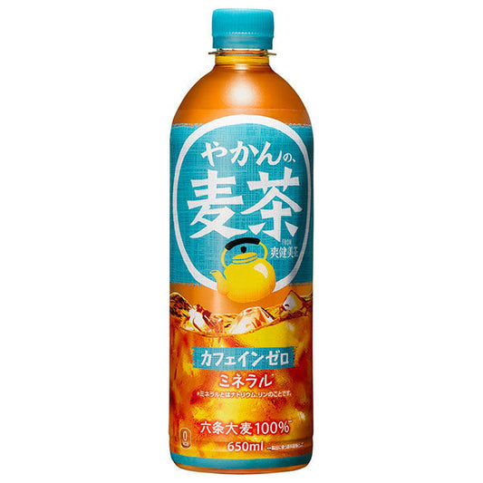 Coca-Cola Kettle Barley Tea from Soukenbicha 650ml plastic bottle x 24 bottles [shipped in Japan]