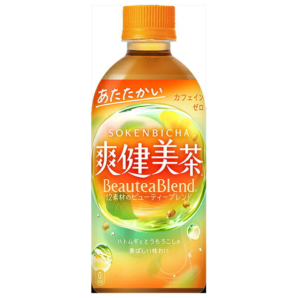 Coca-Cola Sokenbicha Hot Herbal Tea 440ml PET Bottles x 24 [Ships from Japan]