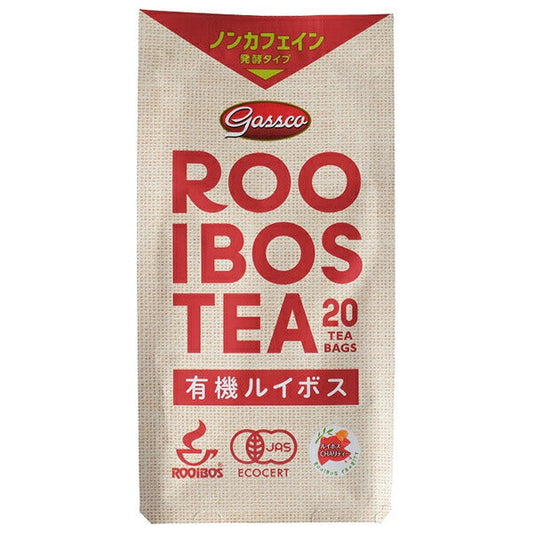 ガスコ 有機ルイボスティー20TB(発酵タイプ) 40g(2g×20袋)×48個入【日本出荷】