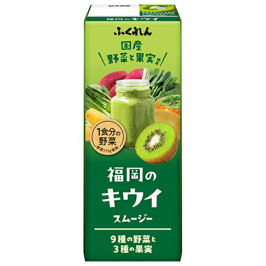 Fukuren Fukuoka Kiwi Smoothie 200ml paper pack x 24 bottles [shipped in Japan]