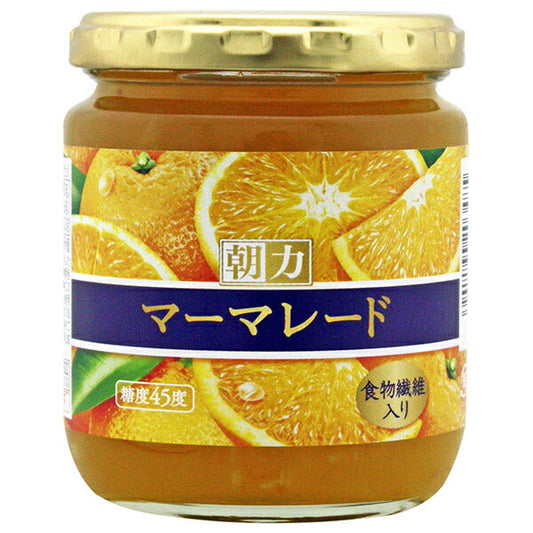 Asahi Fresh Morning Power Marmalade, 250g jars x 12 [Ships from Japan]