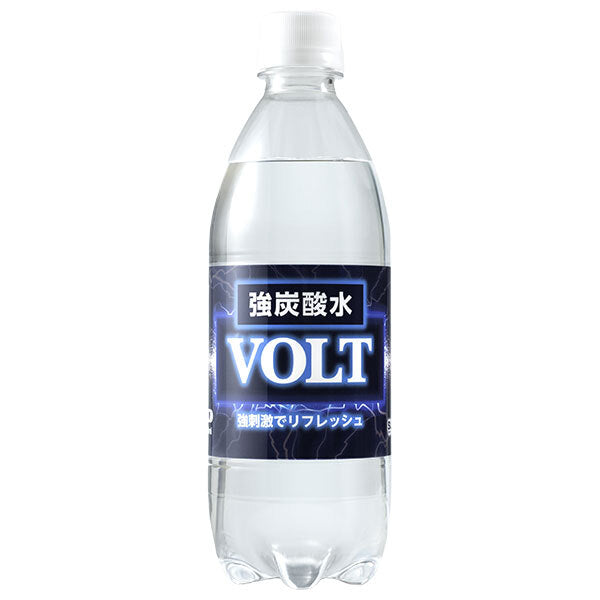 Surf Beverage VOLT Strong Carbonated Water 500ml PET x 24 bottles [Shipped in Japan]