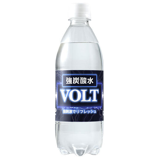 Surf Beverage VOLT Strong Carbonated Water 500ml PET x 24 bottles [Shipped in Japan]