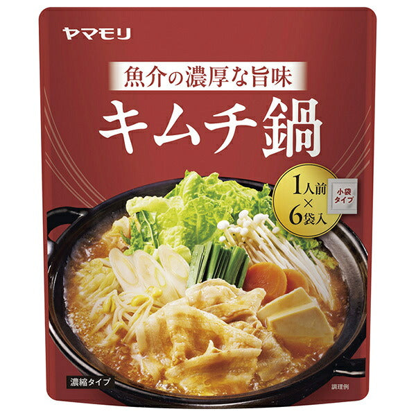 Yamamori Kimchi Hot Pot Soup (35g x 6 bags) x 15 boxes [shipped in Japan]