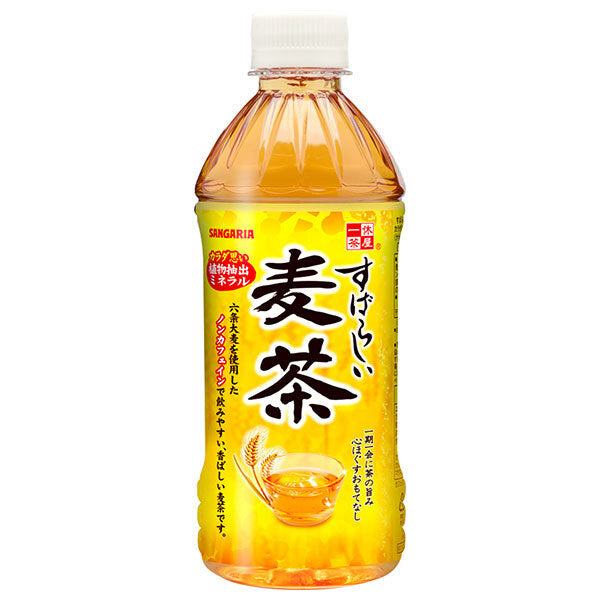 Sangaria Amazing Barley Tea 500ml PET bottle x 24 pieces [Shipped in Japan]