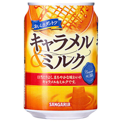 Sangaria Deliciousness Dantotsu Caramel & Milk 275g Can x 24 Cans [Ships from Japan] 