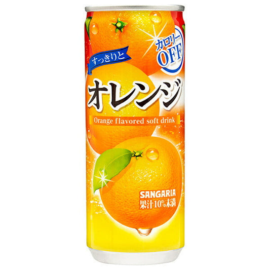 Sangaria Refreshing Orange 240g can x 30 pieces [shipped in Japan]
