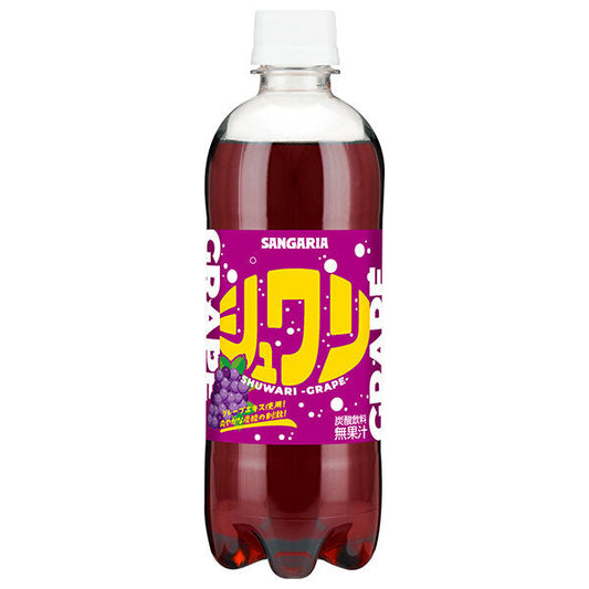 Sangaria Swari Grape 500ml plastic bottle x 24 pieces [shipped in Japan]