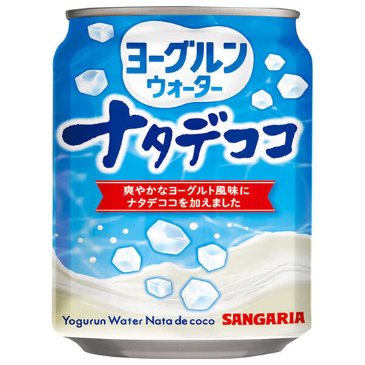 Sangaria Yogurn Water Nata de Coco 280g can x 24 pieces [shipped in Japan]