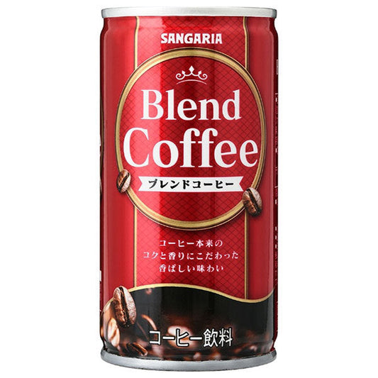 Sangaria Blend Coffee, 185g can x 30 cans [Ships from Japan] 