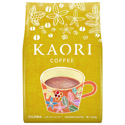 Ogawa Coffee Kaori Coffee (Ground) 220g x 12 bags [Ships from Japan] 