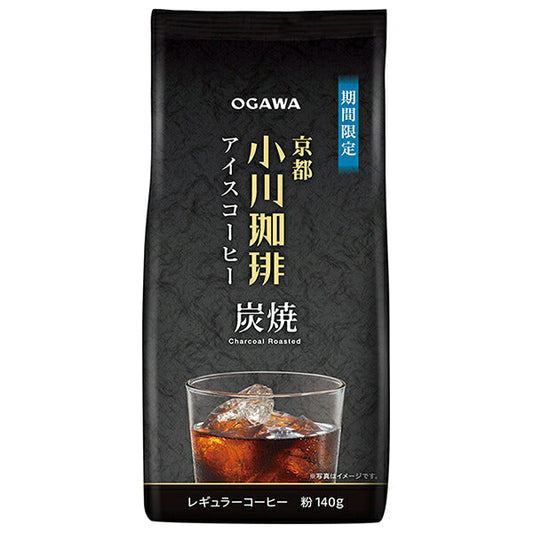 Ogawa Coffee Kyoto Ogawa Coffee Charcoal Coffee Iced Coffee Powder 140g x 24 bags [Shipped in Japan]