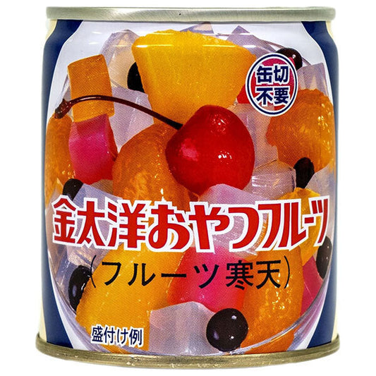 Taiyo Foods Fruit Snacks, 210g Cans x 24 Cans [Ships from Japan] 