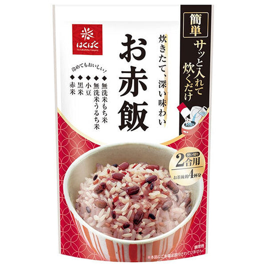 Hakubaku Red Rice, 308g x 6 bags [Ships from Japan] 