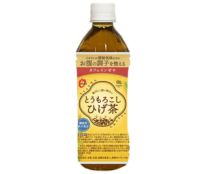 Daizo Japan Corn Silk Tea [Food with Functional Claims] 500ml PET Bottle x 24 [Ships from Japan] 