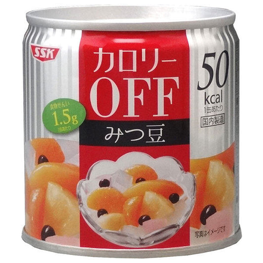 SSK Low Calorie Fruit Mitsumame 185g x 24 packs [Ships from Japan] 