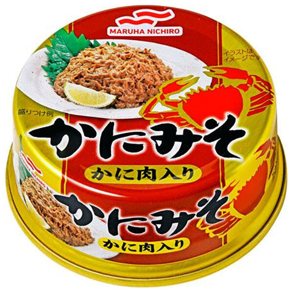 Maruha Nichiro Crab miso with crab meat 50g x 24 pieces [shipped in Japan]