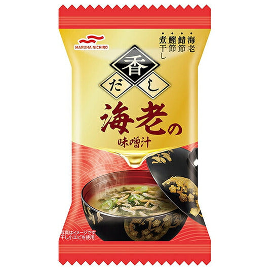 マルハニチロ 香だし 海老の味噌汁 8g×24袋入【日本出荷】