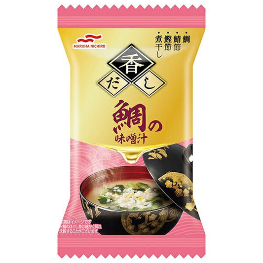 マルハニチロ 香だし 鯛の味噌汁 7.4g×24袋入【日本出荷】