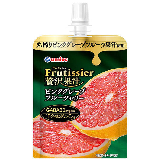 umios S Fruticier Luxury Fruit Juice Pink Grapefruit 150g x 30 (6 x 5) pieces [Shipped in Japan]
