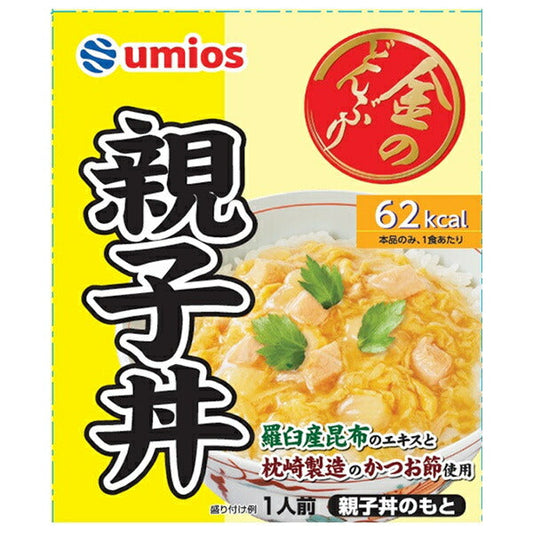 Umios Kin no Oyakodon 140g x 10 pieces [Shipped in Japan]
