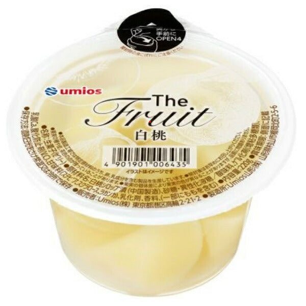 Umios The Fruit(ザ フルーツ)白桃 220g×24(6×4)個入【日本出荷】