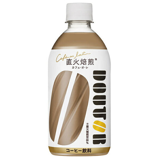 Asahi Soft Drinks Doutor Cafe au Lait 480ml PET Bottle x 24 [Ships from Japan] 