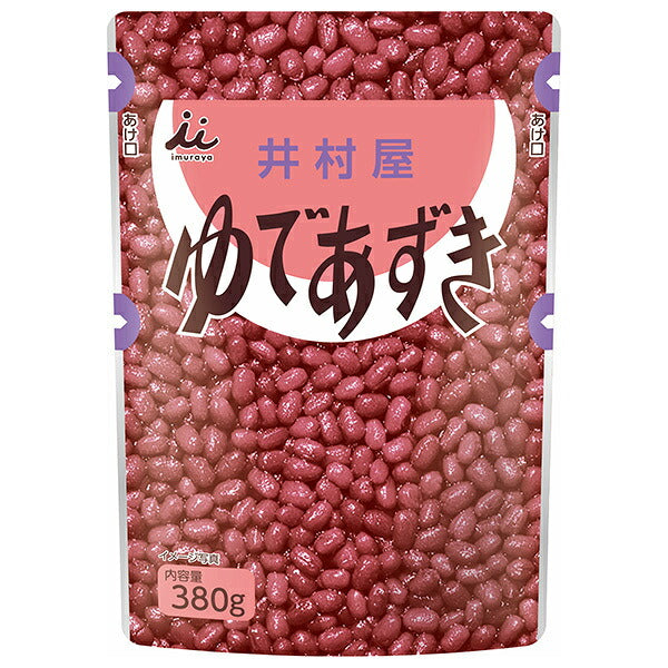 Imuraya Sweetened Cooked Azuki Beans 380g Pouch x 10 [Ships from Japan]