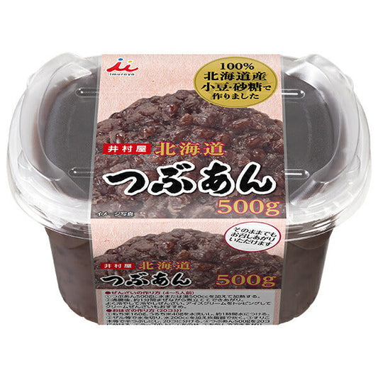 Imuraya Hokkaido Tsubuan 500g x 6 pieces [Shipped in Japan]