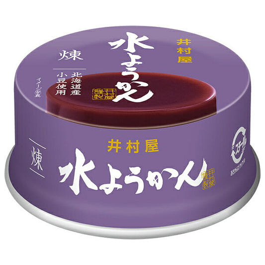 井村屋 缶水ようかん 煉 83g×32個入【日本出荷】